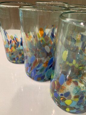 Confetti Drinking Glasses